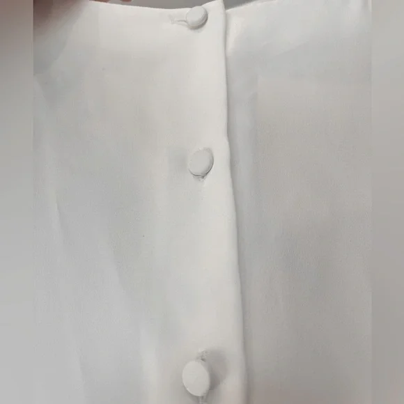 Vintage Nicola top Black/White - Picture 4 of 6